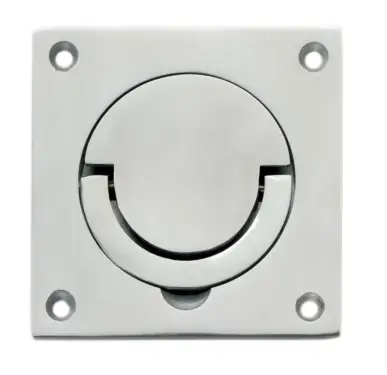 Click Here To Enlarge This Photo Of SCH&period;SSS Newstar BARY&reg; 89mm x 89mm Squash Court Flush Handle - Satin Stainless Steel