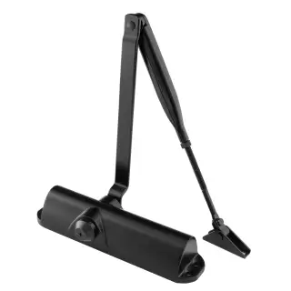 Eclipse 28833 Size 2-4 CE Certified Overhead Door Closer - Silver &lpar;No Cover&rpar;