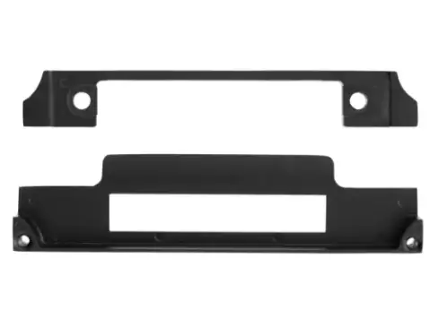 Click Here To Enlarge This Photo Of Atlantic - ALKREBSEMB Atlantic Euro Sashlock Rebate Kit &lpar;minimum 45mm doors&rpar; - Matt Black