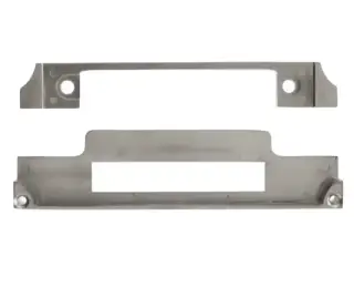 Atlantic - ALKREBSESC Atlantic Euro Sashlock Rebate Kit &lpar;minimum 45mm doors&rpar; - Satin Chrome