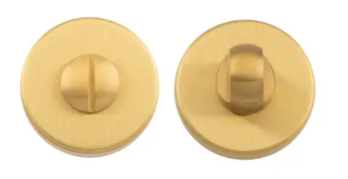 Click Here To Enlarge This Photo Of RE004SB - Carlisle Brass Manital Turn and Release on Concealed Fix Round Rose - Satin Brass