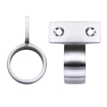 Click Here To Enlarge This Photo Of FB36SC - Zoo Hardware Fulton & Bray Window Sash Ring &lpar;Vertical Fix&rpar; 28mm dia Satin Chrome