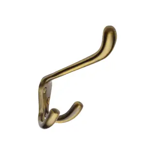 V1058-AT Heritage Brass Hat and Coat Hook  Antique Brass Finish