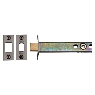 Click Here To Enlarge This Photo Of YKBDB5N-MB M&period;Marcus York Architectural Tubular Bathroom Deadbolt 5" Matt Bronze Finish
