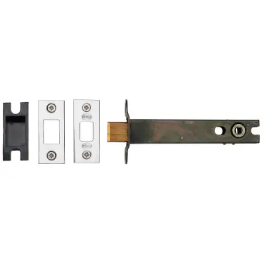 Click Here To Enlarge This Photo Of YKBDB5N-PC&PN M&period;Marcus York Architectural Tubular Bathroom Deadbolt 5" Polished Chrome Finish