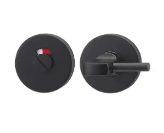 AR961&sol;69D-BLK Hoppr Arrone SS304 Disabled Indicator & Turn on 6mm Rose - Matt Black &lpar;50026963&rpar;