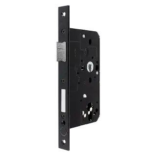 AR910-S-60-BLK Hoppe Arrone DIN Mortice Sashlock Case Square Forend &lpar;60mm Backset&rpar; - Matt Black &lpar;50015448&rpar;