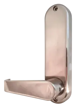 Click Here To Enlarge This Photo Of BORG Locks BL5401 SS Medium&sol;Heavy Duty Digital Lock &lpar;Flat Bar&rpar; with Free Passage Mode &lpar;60mm Latch&rpar; - Stainless Steel