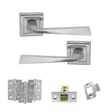Click Here To Enlarge This Photo Of Atlantic - S23SSC STATUS California Door Handle Pack - Satin Chrome
