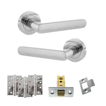 Click Here To Enlarge This Photo Of Atlantic - S42RPC STATUS Carolina Door Handle Pack - Polished Chrome