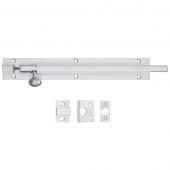 FB64SC - Zoo Hardware Fulton & Bray Architectural Barrel Bolt 450mm x 38mm Satin Chrome