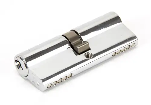 Click Here To Enlarge This Photo Of 91859 From The Anvil Polished Chrome 40&sol;40 Euro Profile Double Cylinder