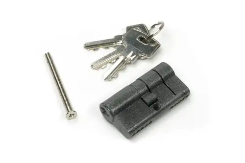 Click Here To Enlarge This Photo Of 45802 From The Anvil Pewter 30&sol;30 5pin Euro Profile Double Cylinder