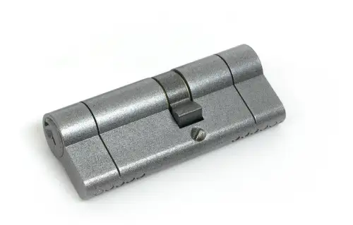 Click Here To Enlarge This Photo Of 45814 From The Anvil Pewter 35&sol;45 5pin Euro Profile Double Cylinder