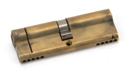 Click Here To Enlarge This Photo Of 45819 From The Anvil Aged Brass 45&sol;45 5pin Euro Profile Double Cylinder