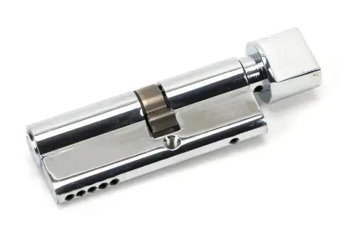 Click Here To Enlarge This Photo Of 46261 From The Anvil Polished Chrome 35T&sol;45 5pin Euro Profile Cylinder & Turn
