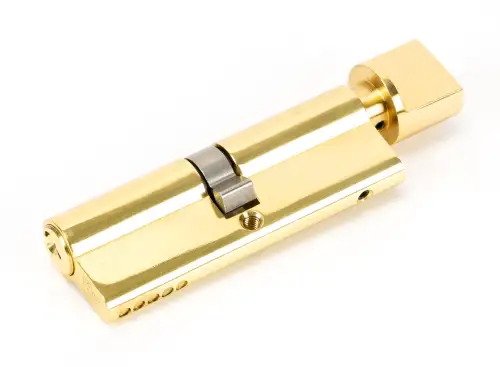 Click Here To Enlarge This Photo Of 46266 From The Anvil Brass 45&sol;45 5pin Euro Profile Cylinder & Turn