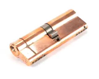 45817 From The Anvil Polished Bronze 45&sol;45 5pin Euro Profile Double Cylinder