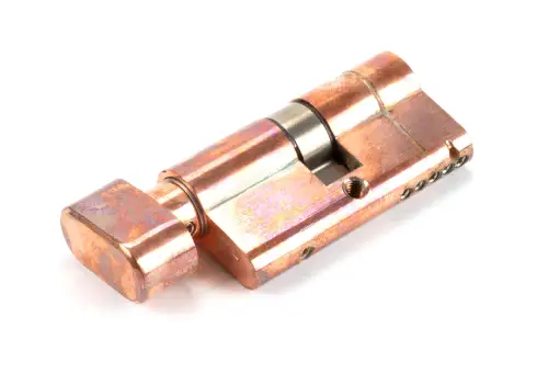 Click Here To Enlarge This Photo Of 45841 From The Anvil Polished Bronze 30&sol;30 5pin Euro Profile Cylinder & Turn