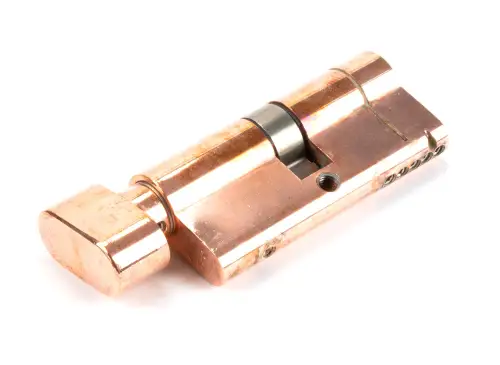 Click Here To Enlarge This Photo Of 45845 From The Anvil Polished Bronze 35&sol;35 5pin Euro Profile Cylinder & Turn