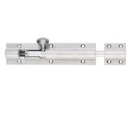 FB76SC - Zoo Hardware Fulton & Bray Architectural &lpar;Heavy Duty&rpar; Barrel Bolt 300mm x 50mm Satin Chrome