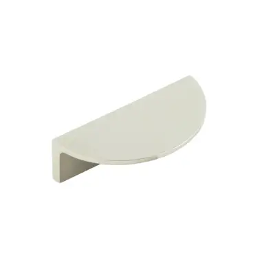 Click Here To Enlarge This Photo Of BUR610PN - Frelan Hardware Burlington 80mm Polished Nickel Half Moon Cabinet Handle