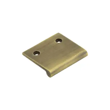 Click Here To Enlarge This Photo Of BUR930AB - Frelan Hardware Burlington 50mm Antique Brass Flat Edge Pull