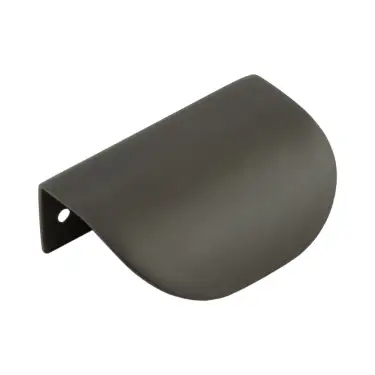 Click Here To Enlarge This Photo Of BUR941DB - Frelan Hardware Burlington 75mm Dark Bronze Arched Edge Pull