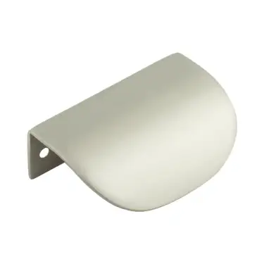 Click Here To Enlarge This Photo Of BUR941SN - Frelan Hardware Burlington 75mm Satin Nickel Arched Edge Pull