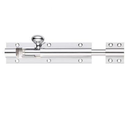 Click Here To Enlarge This Photo Of FB79CP - Zoo Hardware Fulton & Bray Architectural &lpar;Heavy Duty&rpar; Barrel Bolt 900mm x 50mm Polished Chrome