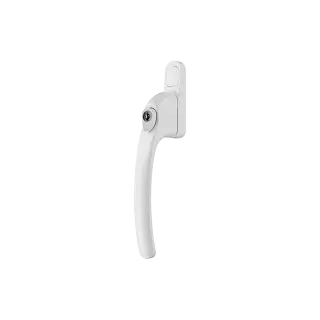 AR720-7&sol;040 HOPPE Inline Locking Espagnolette Handle - White &lpar;50028115&rpar;