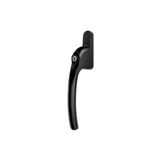 AR720-7&sol;040 HOPPE Inline Locking Espagnolette Handle - Black &lpar;50028121&rpar;