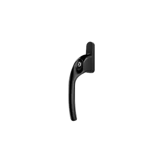 AR722-7&sol;040 HOPPE Offset Left Hand Locking Espagnolette Handle - Black &lpar;50028686&rpar;
