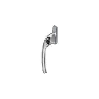 AR722-7&sol;040 HOPPE Offset Left Hand Locking Espagnolette Handle - Silver &lpar;50028054&rpar;