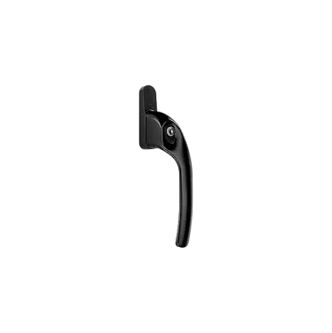 Click Here To Enlarge This Photo Of AR722-7&sol;040 HOPPE Offset Right Hand Locking Espagnolette Handle - Black &lpar;50028935&rpar;