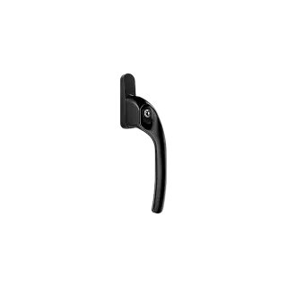 AR722-7&sol;040 HOPPE Offset Right Hand Locking Espagnolette Handle - Black &lpar;50028935&rpar;