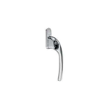 Click Here To Enlarge This Photo Of AR722-7&sol;040 HOPPE Offset Right Hand Locking Espagnolette Handle - Polished Chrome &lpar;50028078&rpar;