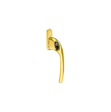 Click Here To Enlarge This Photo Of AR722-7&sol;040 HOPPE Offset Right Hand Locking Espagnolette Handle - Polished Brass &lpar;50028960&rpar;