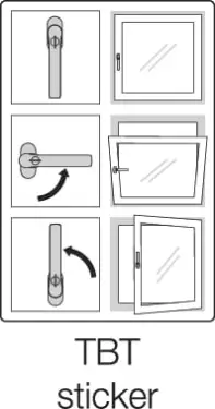 Click Here To Enlarge This Photo Of 0710S&sol;U26 TBT1 HOPPE Tokyo Lockable Tilt & Turn Window Handle with TBT1 Operation - White &lpar;1958835&rpar;