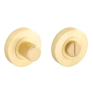 Eclipse 63293 Satin Brass Linear Thumbturn & Release on Round Rose &lpar;Insignia Range&rpar;