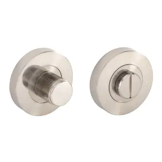 Eclipse 63292 Satin Nickel Linear Thumbturn & Release on Round Rose &lpar;Insignia Range&rpar;
