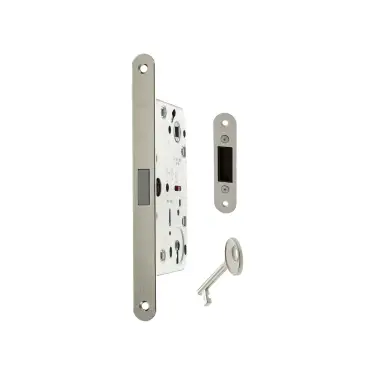 Click Here To Enlarge This Photo Of AGB2XTLK50SC - AGB Polaris 2XT Magnetic Latch&sol;Key Sashlock &lpar;50mm backset&rpar; - Satin Chrome