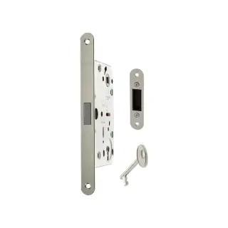 AGB2XTLK50SC - AGB Polaris 2XT Magnetic Latch&sol;Key Sashlock &lpar;50mm backset&rpar; - Satin Chrome