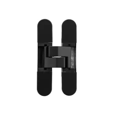 Click Here To Enlarge This Photo Of AGBH32HDMB - AGB Eclipse 3&period;2 Heavy Duty Adjustable Concealed Hinge - Matt Black &lpar;60kg per 2 hinges&comma; 80kg per 3 hinges&rpar;
