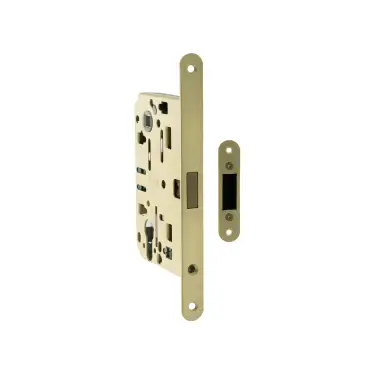 Click Here To Enlarge This Photo Of BON2XTE60SB - Bonaiti Polaris 2XT Magnetic Latch&sol;Euro Profile Sashlock 60mm Backset - Satin Brass