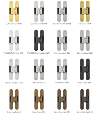 Click Here To Enlarge This Photo Of TE 540 3D A8 Simonswerk TECTUS Concealed Projection Hinge 200mm x 32mm &lpar;100kg&rpar;