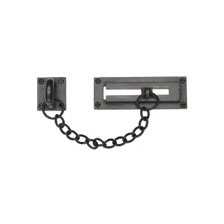 RDB108 M&period;Marcus Rustic Dark Bronze Door Chain