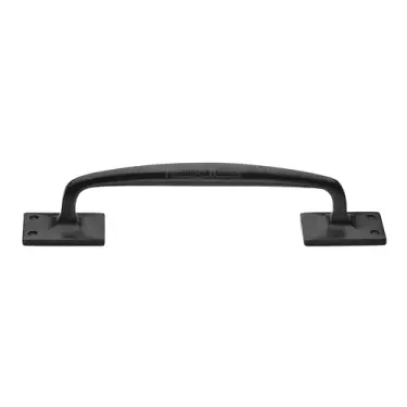 Click Here To Enlarge This Photo Of RDB1150 305 M&period;Marcus Rustic Dark Bronze Door Pull Handle Cranked 12"