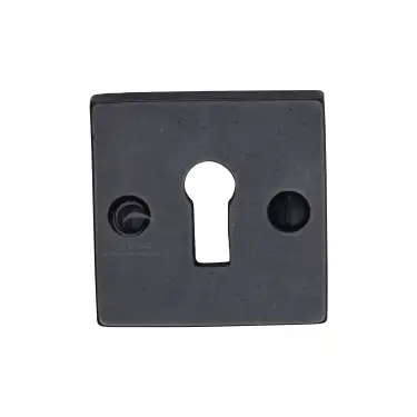 Click Here To Enlarge This Photo Of RDB159 M&period;Marcus Rustic Dark Bronze Key Escutcheon Square