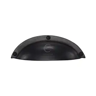 RDB1710 M&period;Marcus Rustic Dark Bronze Elongated Cabinet Drawer Pull